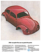 After we paint the car we paint the paint.